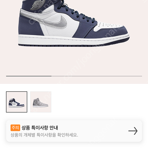 Jordan 1 Retro High OG CO.JP Midnight Navy