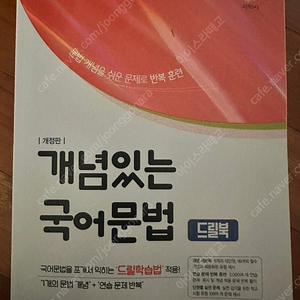 개념있는 국어문법(개정판)