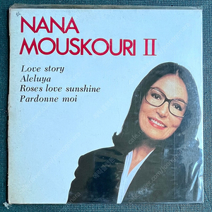 미개봉 nana mouskouri (나나 무스크리) 베스트 2