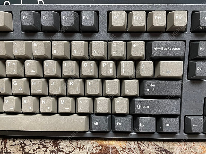 레오폴드 FC900R PD 그라파이트 화이트 풀배열 기계식 유선 키보드 갈축 포항 직거래 또는 택배 판매--3