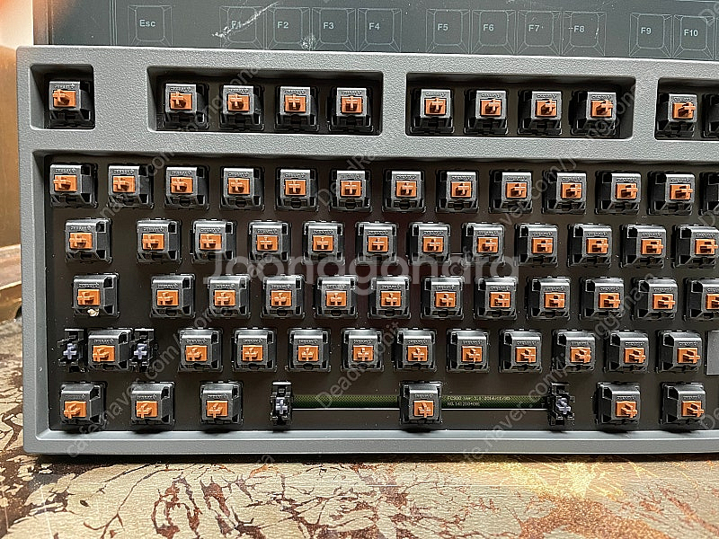 레오폴드 FC900R PD 그라파이트 화이트 풀배열 기계식 유선 키보드 갈축 포항 직거래 또는 택배 판매--6