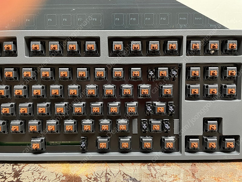 레오폴드 FC900R PD 그라파이트 화이트 풀배열 기계식 유선 키보드 갈축 포항 직거래 또는 택배 판매--7