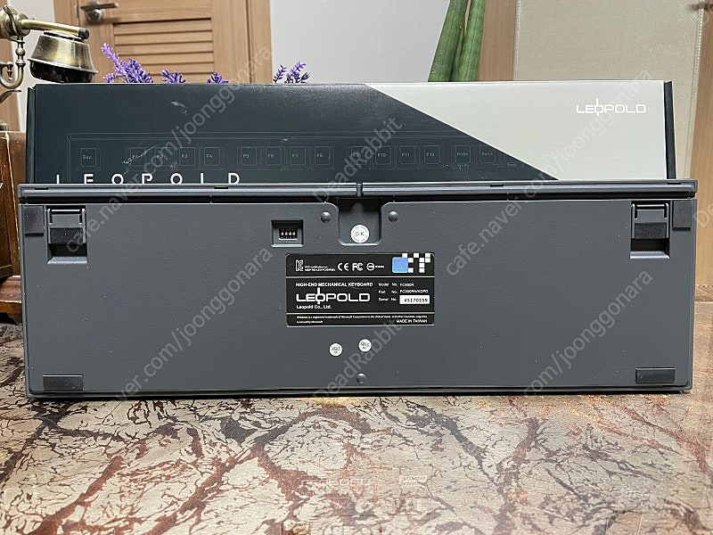 레오폴드 FC900R PD 그라파이트 화이트 풀배열 기계식 유선 키보드 갈축 포항 직거래 또는 택배 판매--9