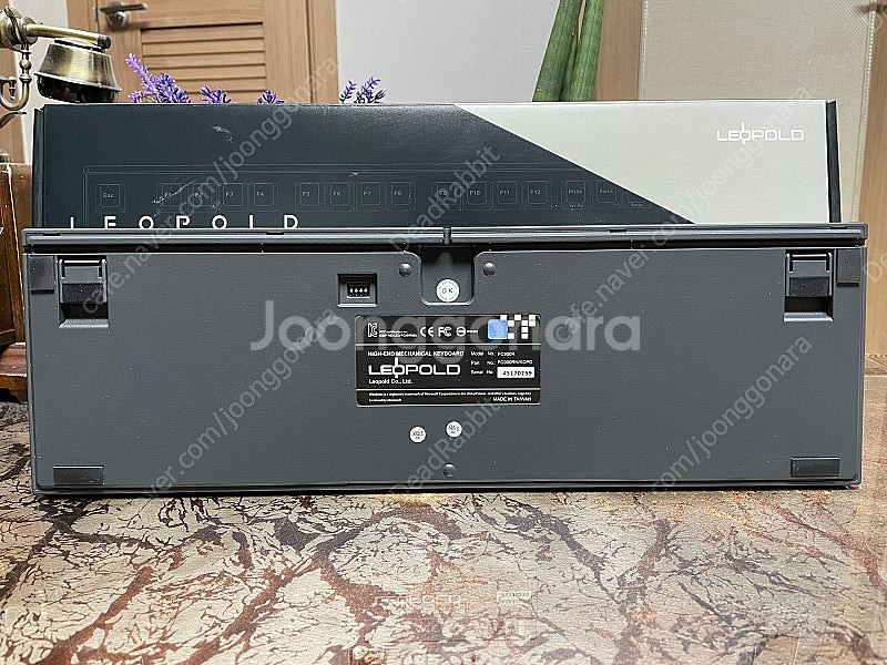 레오폴드 FC900R PD 그라파이트 화이트 풀배열 기계식 유선 키보드 갈축 포항 직거래 또는 택배 판매--9