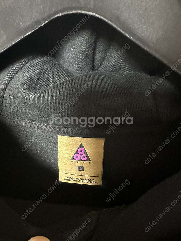 나이키 acg 후드 검보 L(100)--1
