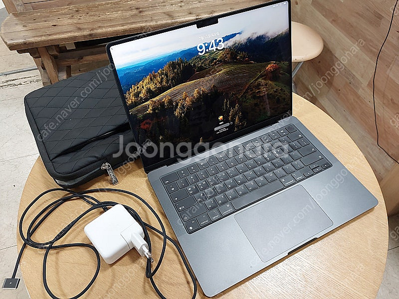 애플 맥북프로14m3,스페이스,블랙m3pro14코어gp...--1
