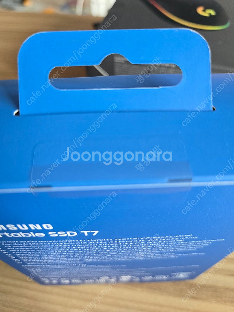 삼성 T7 1TB 외장 SSD 미개봉--1