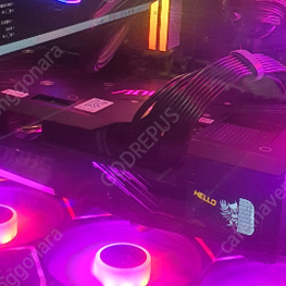 상태좋은 라데온 RX 6800XT 어로스 마스터