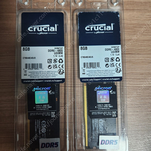 마이크론 램 DDR5 4800 8G x 2