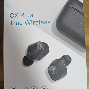 [미개봉 새제품] 젠하이저 CX Plus True Wireless 블루투스 이어폰 색상 블랙