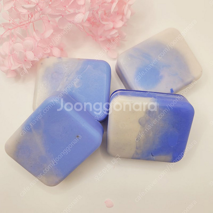 우드아트 천연 수제비누 청대+백련초 100g--4