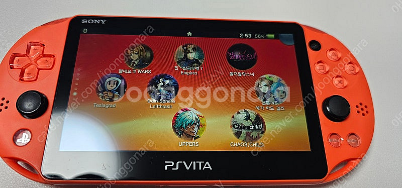 PS VITA (플스 비타) 2세대 팝니다. 500GB--4