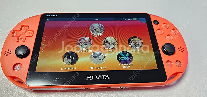 PS VITA (플스 비타) 2세대 팝니다. 500GB--5