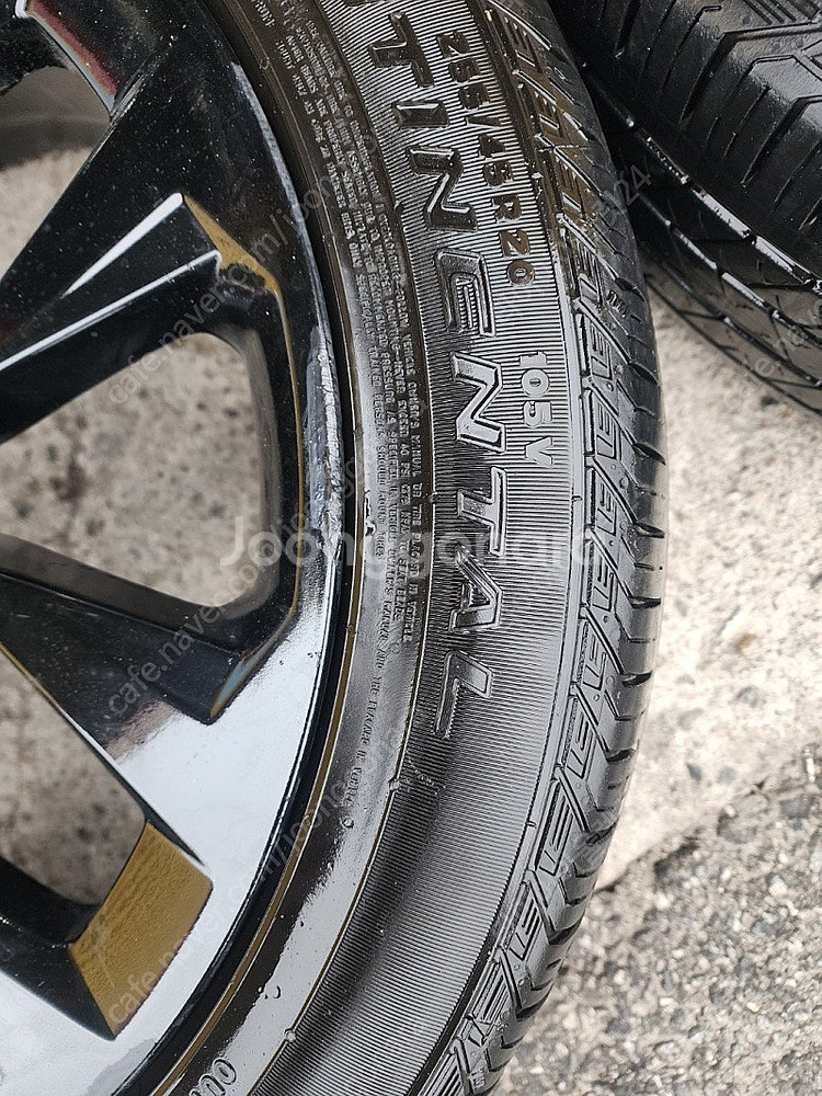 [판매] 쏘렌토 MQ4 20인치 블랙 중고 순정휠타이어...--8