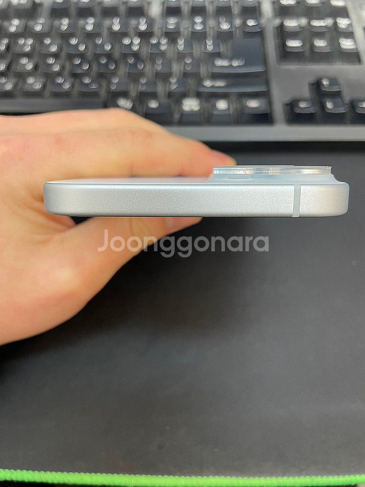 아이폰15플러스 블루 256GB 배터리92% 상태좋은 ...--3