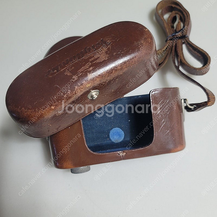 옛날 카메라들 정품 케이스(라이카,보이그랜더,아그파,니...--8