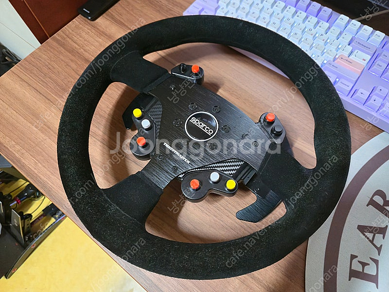 트러스트마스터 스파르코 R383 휠 핸들 팝니다--0