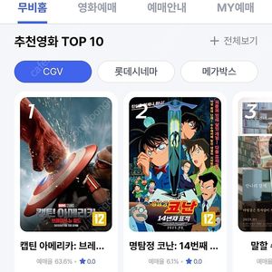 CGV 2D 1매