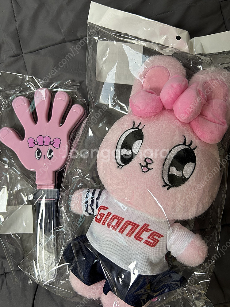 롯데자이언츠 에스더버니 큰 인형(키링x 미개봉o), 에...--0