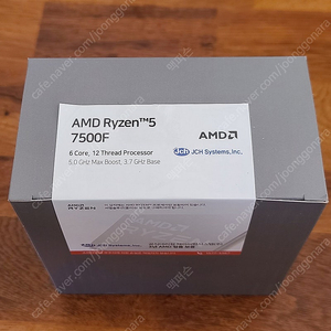 AMD Ryzen 5 7500F cpu 정품 팝니다.