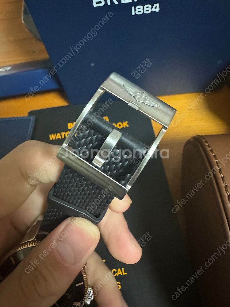 브라이틀링 슈퍼오션 헤리티지 흑콤 44mm--7