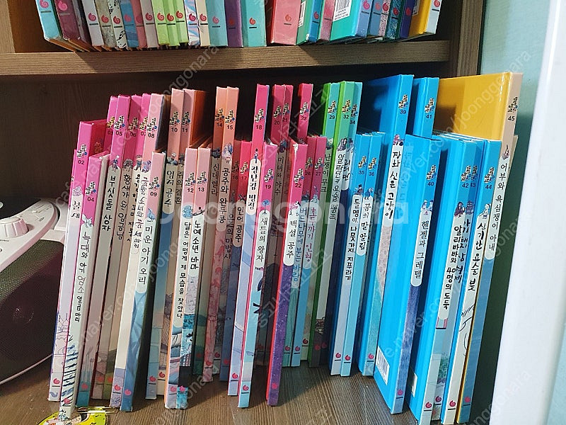 행복한 명작 한글 70권+영어20권 총 90권 cd 풀구성 세이렉스티커작업 세이펜가능 3만5천 가격내림--0