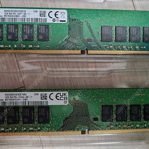 삼성 ddr4 16g 3200, 2400 각각 1개씩 팝니다