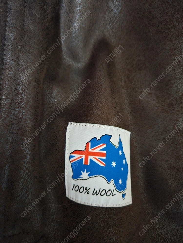 새상품급) 카시바디 양모 100 양가죽 무스탕 자켓 판매합니다--7