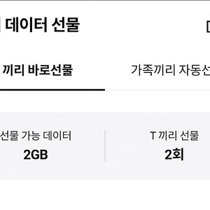 sk 데이터 2기가