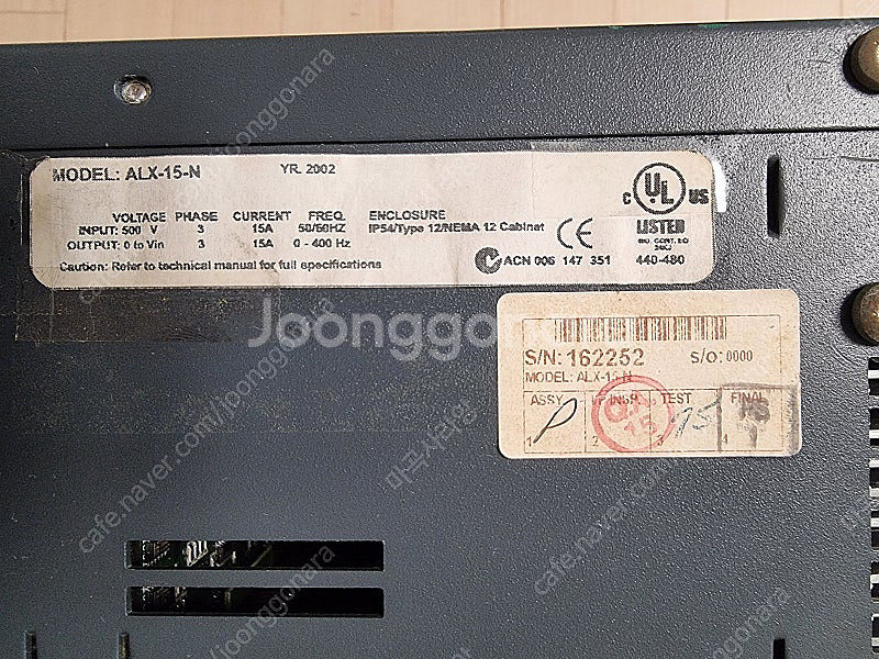 ALEXA ALX SERIES , ALS-15-N--1