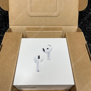 AirPods 4 액티브 노이즈 캔슬링 모델 (애플스토어 제품, 미개봉)