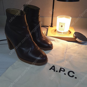 A.P.C 아페세 앵클 부츠 레이첼 브라운 Rachel Leather Ankle Boot Brown 36 size