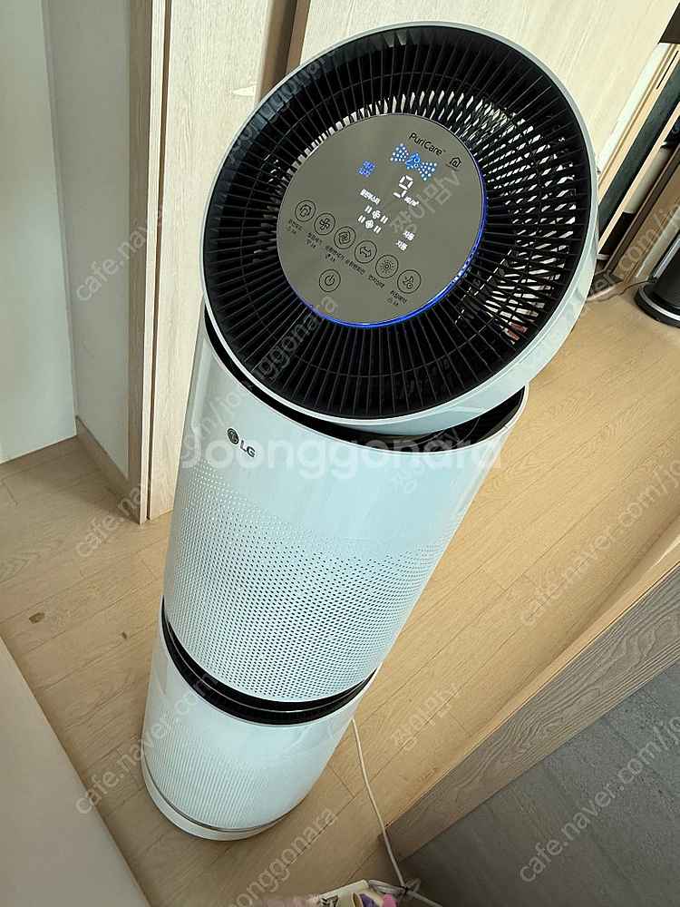 엘지퓨리케어 2단 공기청정기 정리해오.--0
