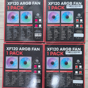 [판매] 몬스타가츠 XF120 ARGB 팬 정방향 2개&역방향 2개 SET 판매