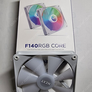 NZXT F140 RGB CORE 화이트 3개 판매