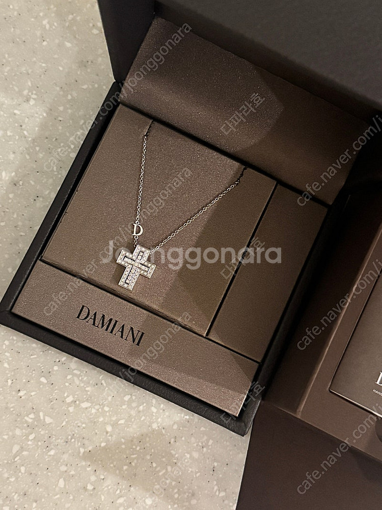 다미아니 벨에포크 화이트골드 목걸이s--0