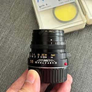 라이카 주미크론 50mm M마운트 블랙 크롬 3세대 레어