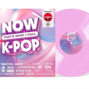 Now k-pop 한정판 엘피 lp 바이닐 에스파 세븐틴 라이즈 앨범 케이팝