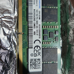 삼성 램 16gx2개5600mhz 팝니다