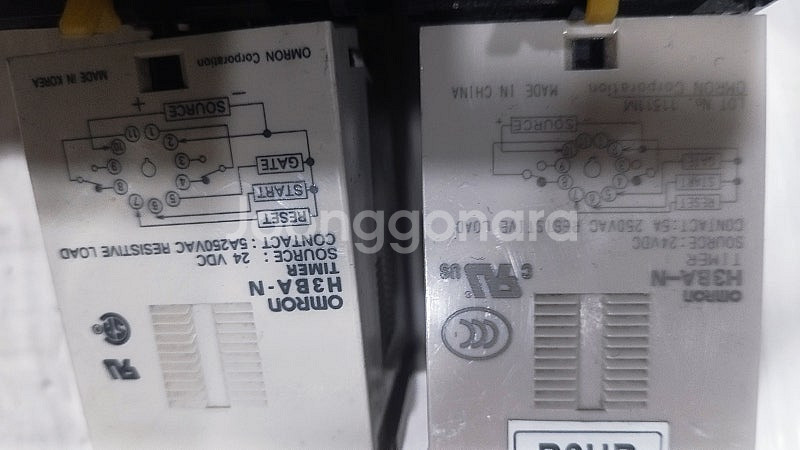 omron H3BA-N 24VDC 중고품 18개--0