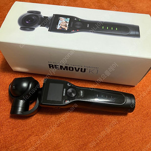 REMOVU K1 3축 짐벌 4K 새상품 SD카드 포함