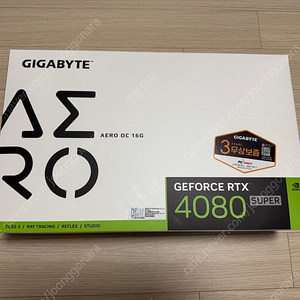 [울산]기가바이트 RTX4080 super aero 판매 합니다