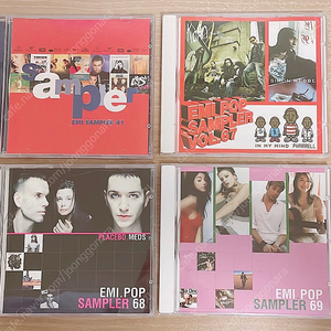 CD/ EMI POP SAMPLER 모음 (EMI POP SAMPLER 41, 67, 68, 69, 70, 71+, 72, 73)