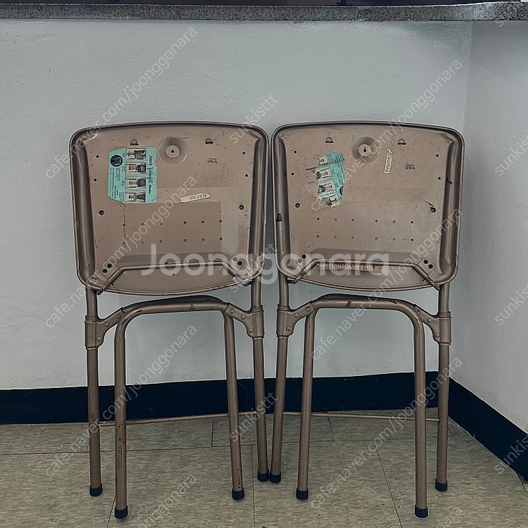 60년대 빈티지 미국 폴딩 체어 60‘s cosco c...--1