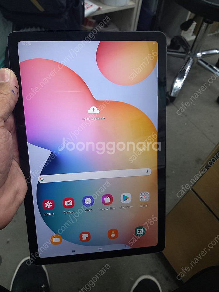 갤럭시 탭 S6라이트 와이파이 64GB--6