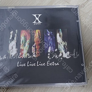 X JAPAN(엑스재팬)LIVE LIVE LIVE EXTRA 앨범 15000원판매