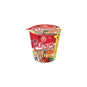 Gs25 진라면 매운맛 소컵 기프티콘 판매합니다 (600원)