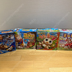 코코너츠,점핑토끼,루핑루이,흔들흔들해적선