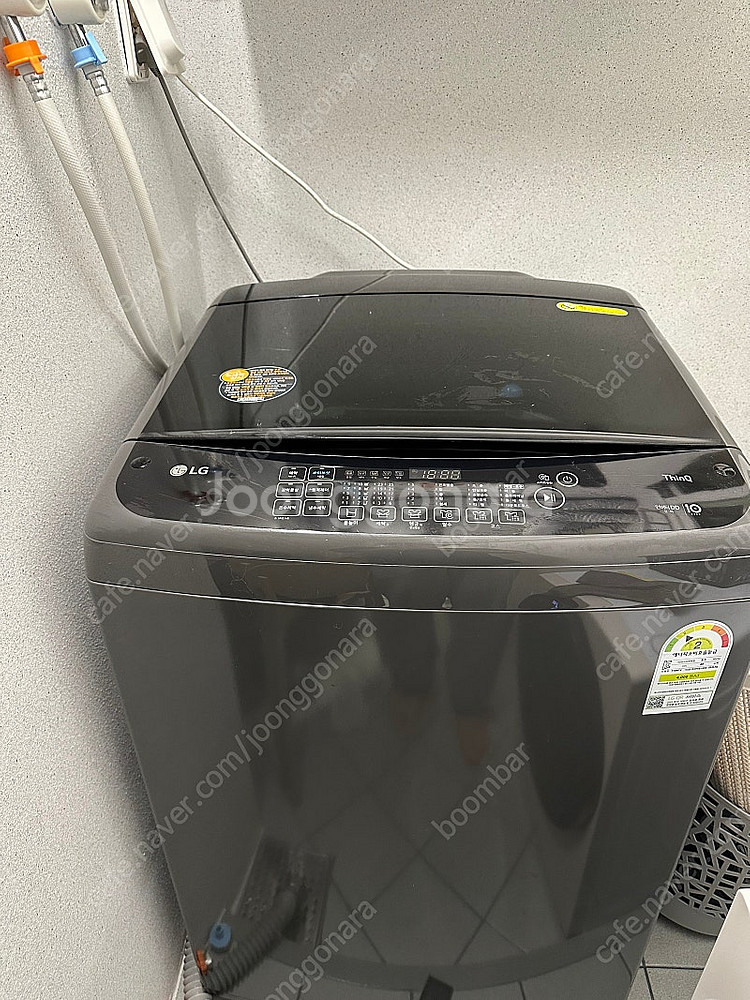 LG 블랙라벨 18Kg 통돌이 세탁기 팝니다 T18MT--0