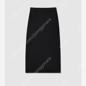 얼바닉30 Milanese skirt 챠콜 s 새상품